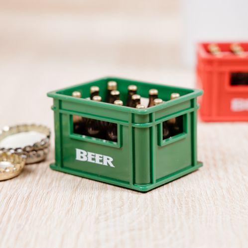 Abrebotellas mini caja de cerveza
