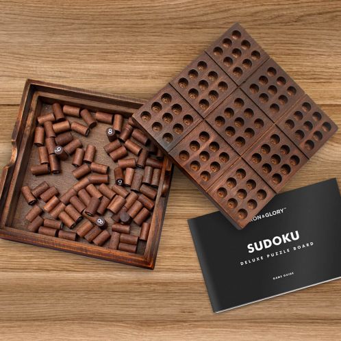Sudoku de madera