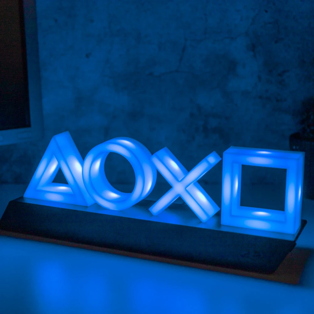 Luz de los iconos de Playstation PS5