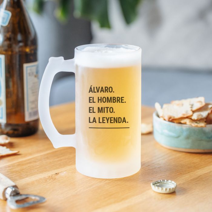 Regalos personalizados Jarra cerveza personalizada